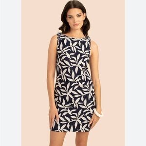 Trina Turk Encantader Navy White Mini Dress‎ 10